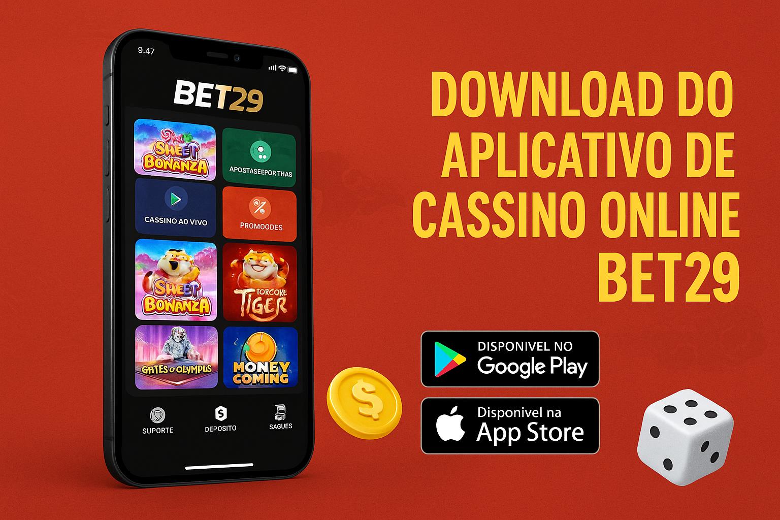 Baixar o BET29 Cassino App