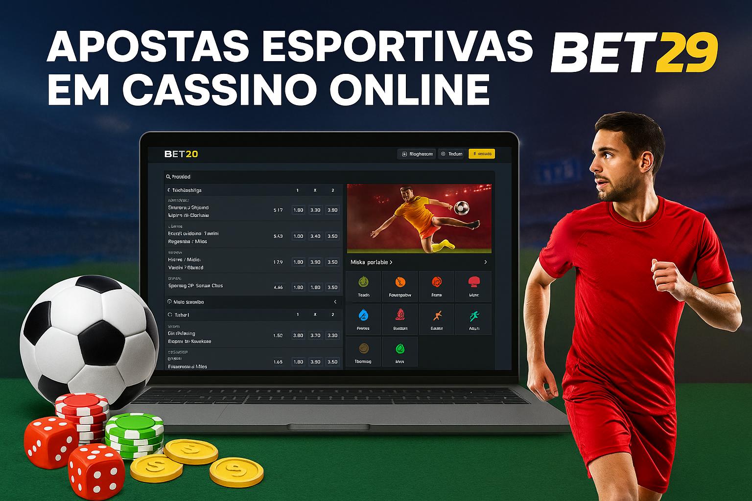 Aposte em apostas esportivas no cassino online BET29