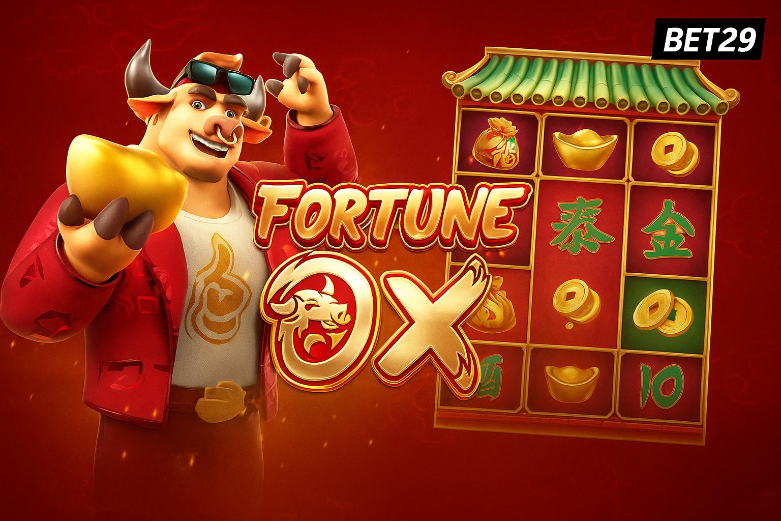 Fortune Ox no BET29 - Aposte Agora e Reivindique Seus Ganhos