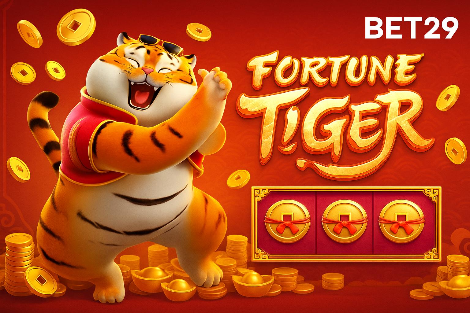 Fortune Tiger é um jogo imperdível no BET29 Casino